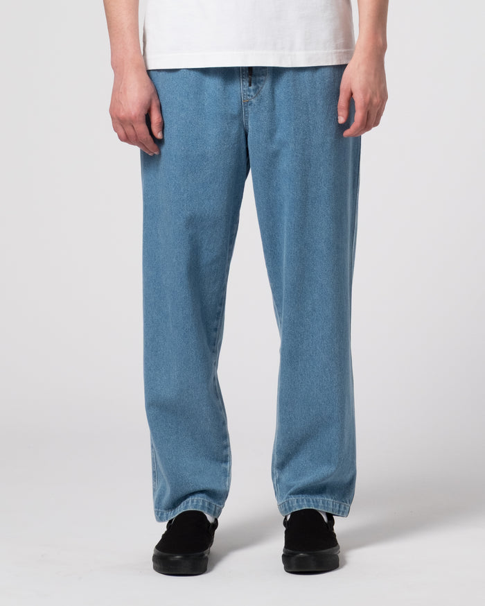 eat dust Gonz Pants Delhi Denim Blue/Stone Wash