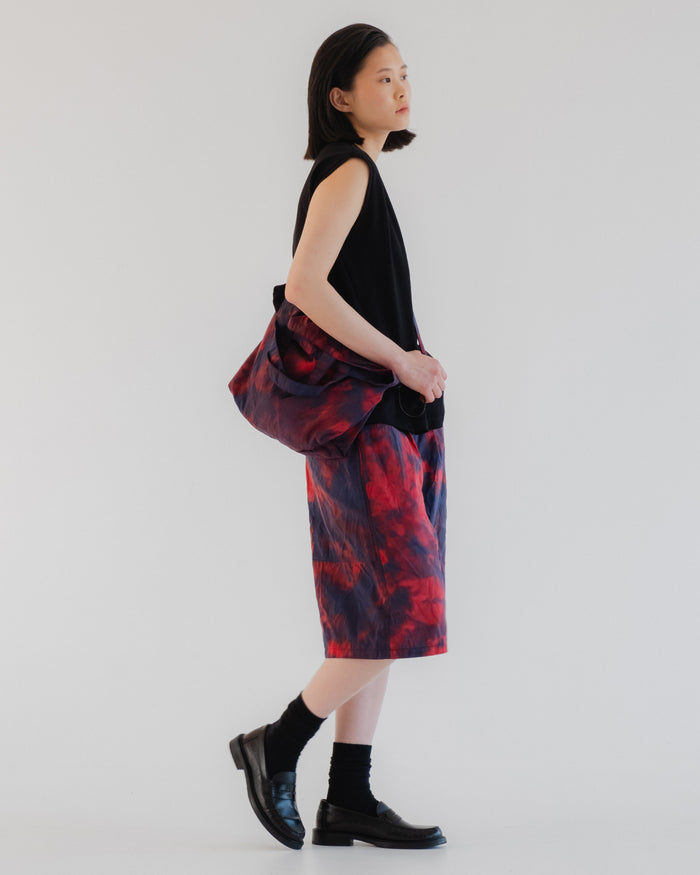 Eat Dust Haversack Tie Dye Nylon Coral