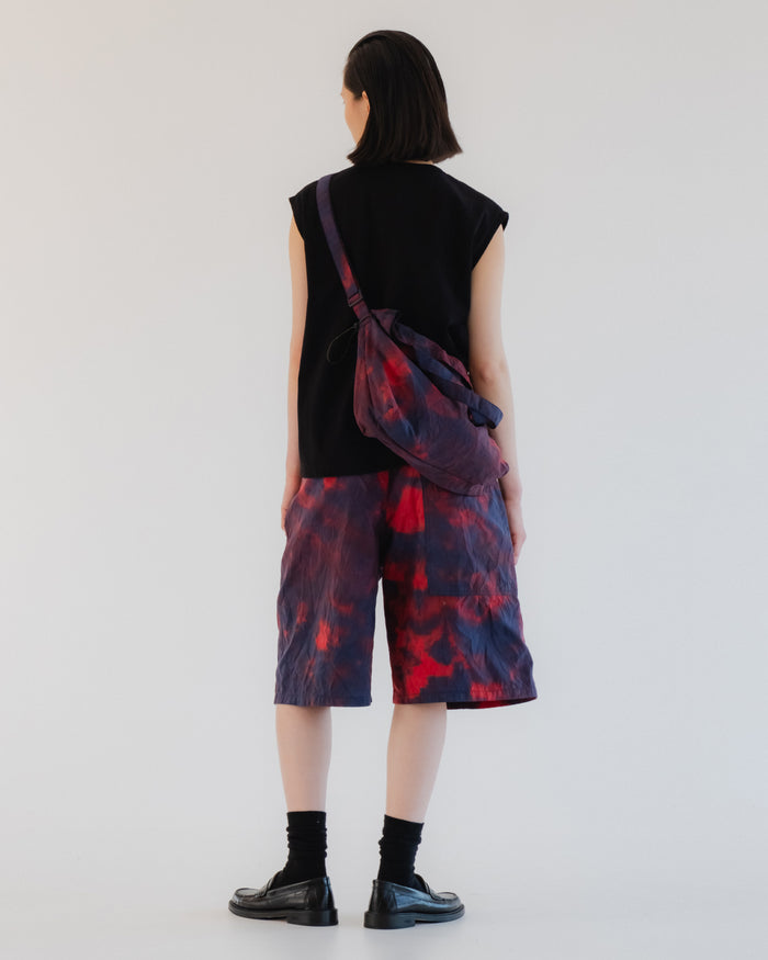 Eat Dust Haversack Tie Dye Nylon Coral