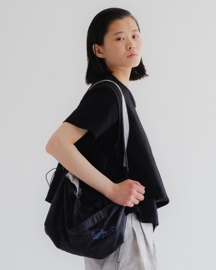 Eat Dust Haversack Tie Dye Nylon Deep Sea