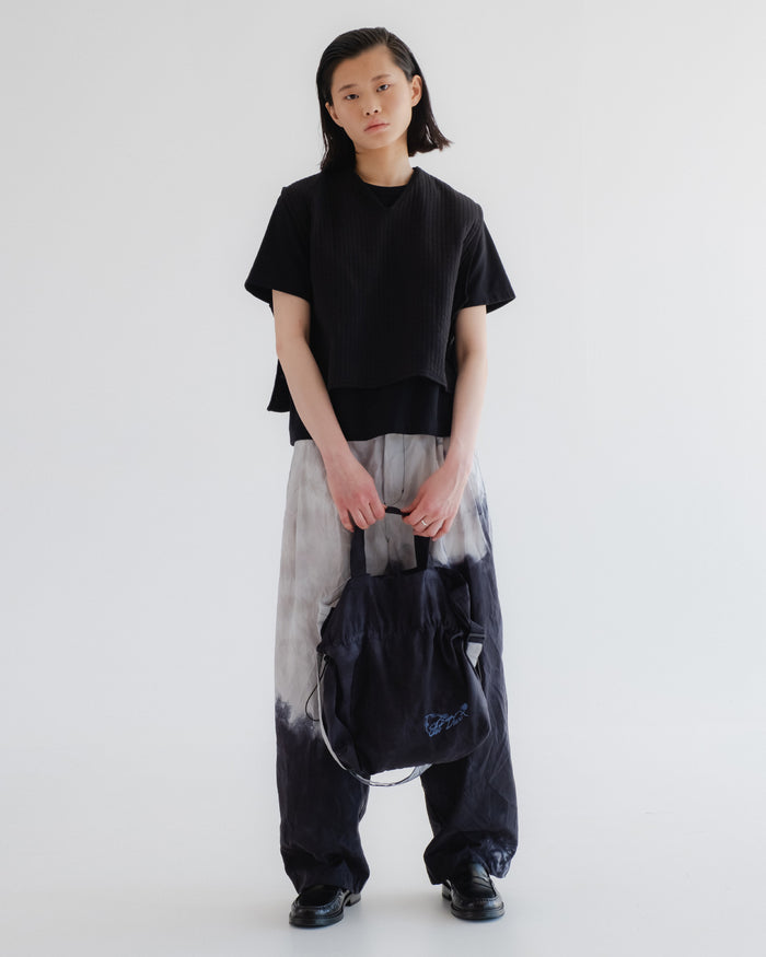 Eat Dust Haversack Tie Dye Nylon Deep Sea