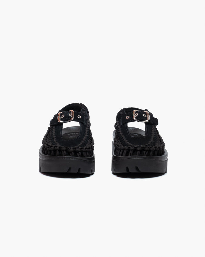 Eat Dust KEEN Uneek Platform Mary Jane : Black/Black