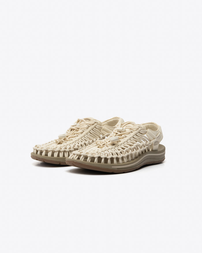 eat dust KEEN Women's Uneek : White/Cornstalk