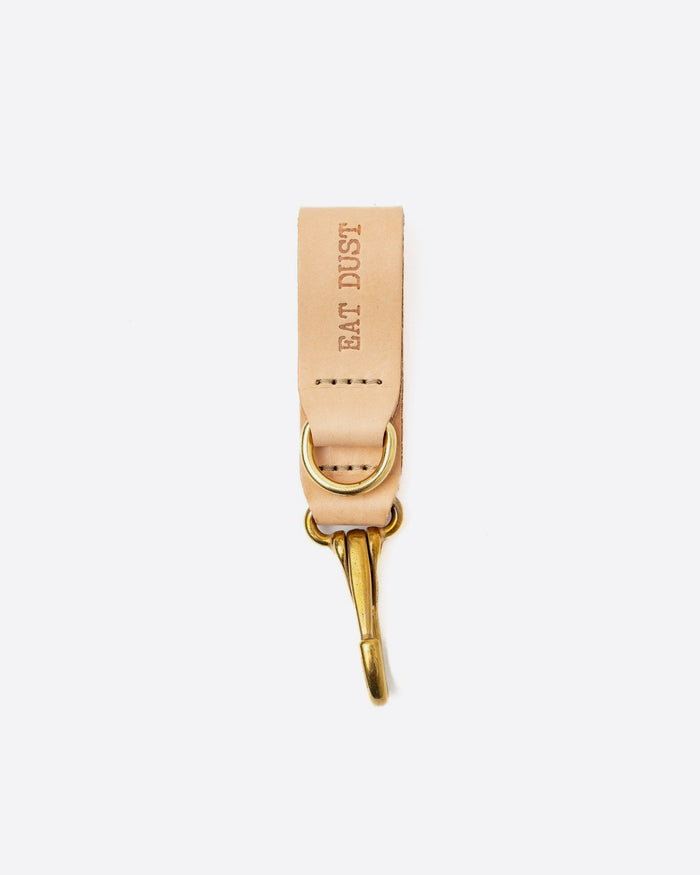 eat dust Key Fob Natural