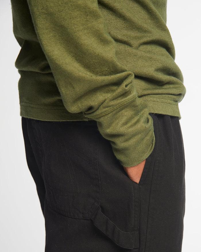 Eat Dust L/S Pocket T Military Jersey Khaki