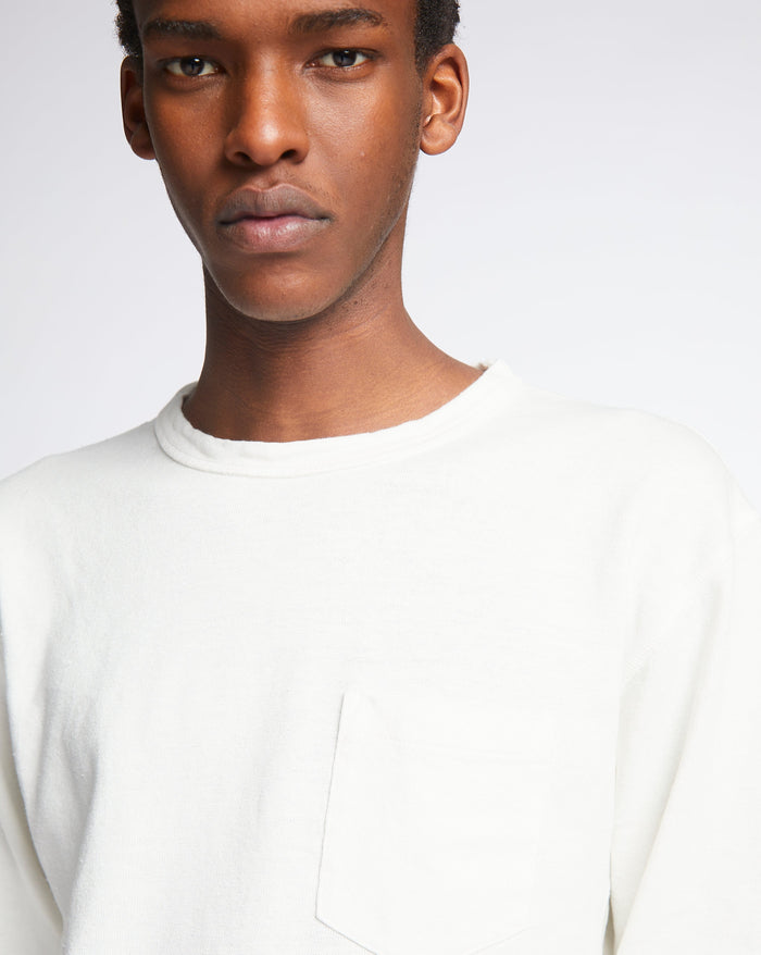 Eat Dust L/S Pocket T Military Jersey Natural