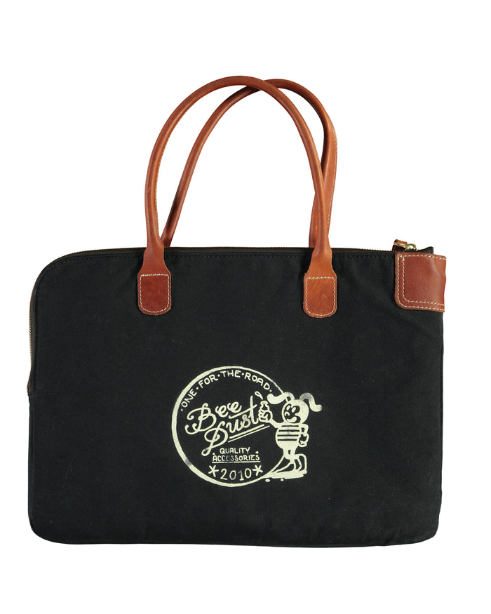 Eat Dust Laptop Bag Canvas Black