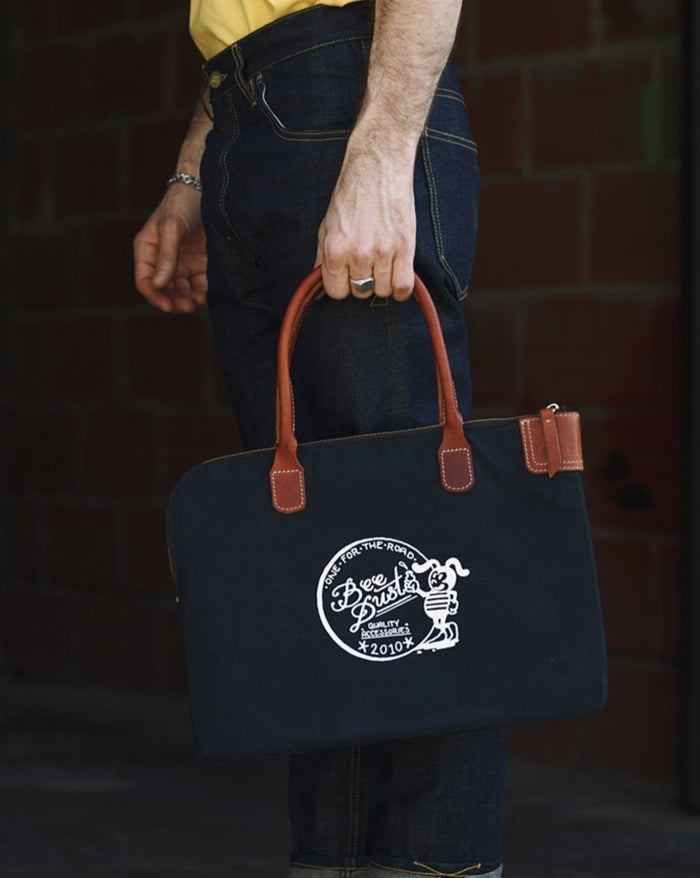 Eat Dust Laptop Bag Canvas Black