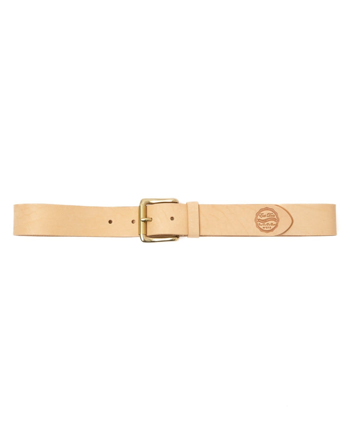 eat dust Leather Belt Roller Natural