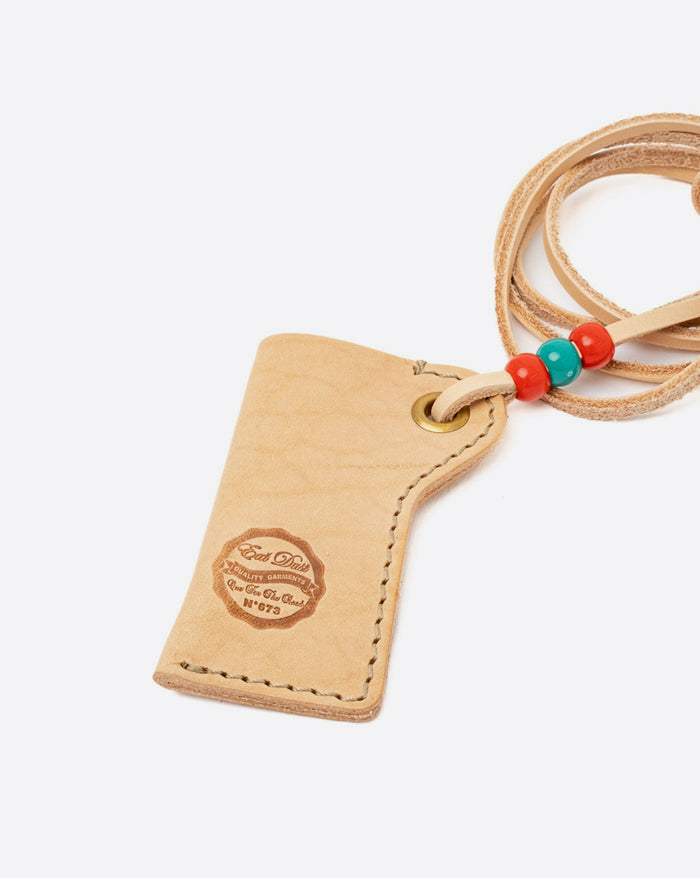 Eat Dust Lighter Pouch Leather Natural