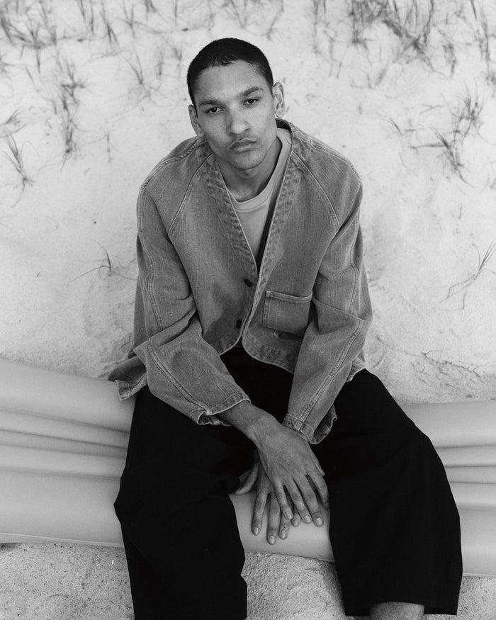 Eat Dust Loco Jacket Obi Cotton Dark Olive