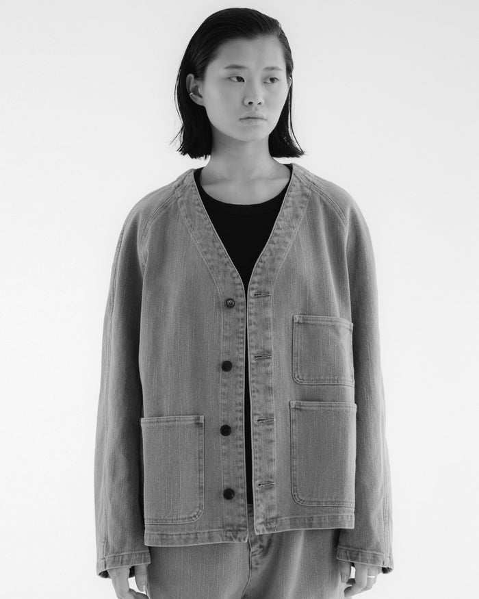 Eat Dust Loco Jacket Obi Cotton Dark Olive