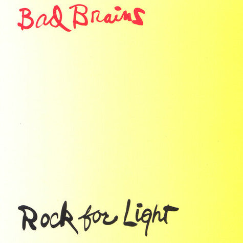 eat dust LP - Bad Brains: Rock For Light