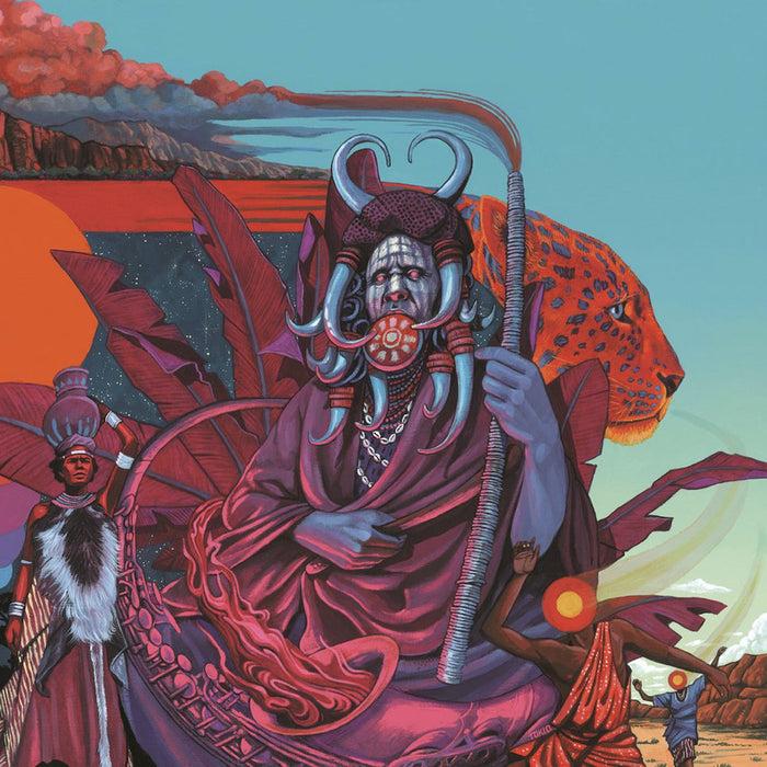 eat dust LP - Idris Ackamoor & The Pyramids: Shaman