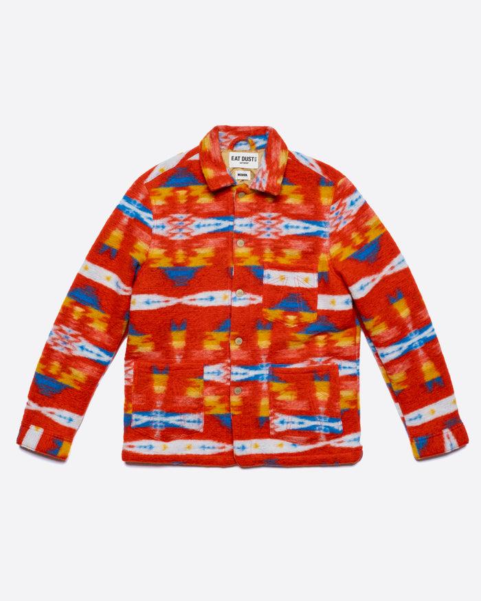eat dust Ltd. Edition 673 Jacket Joshua Wool Red