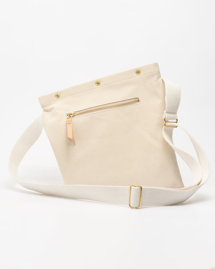 Eat Dust Mule Bag Small Canvas Natural