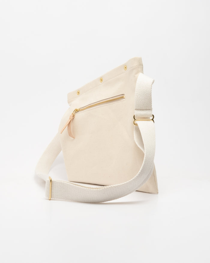 Eat Dust Mule Bag Small Canvas Natural