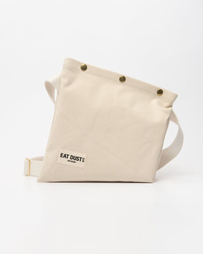 eat dust Mule Bag Small Canvas Natural