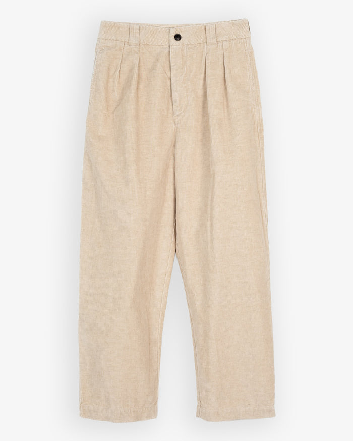 eat dust Officer Chino Natural Cord Wheat