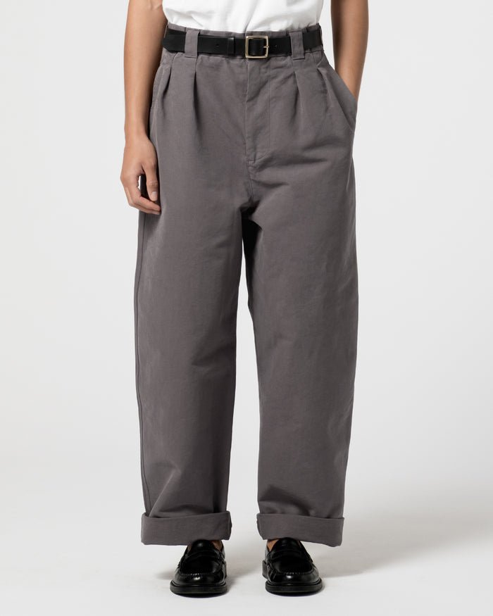 Eat Dust Officer Chino Nebraska Cotton Charcoal