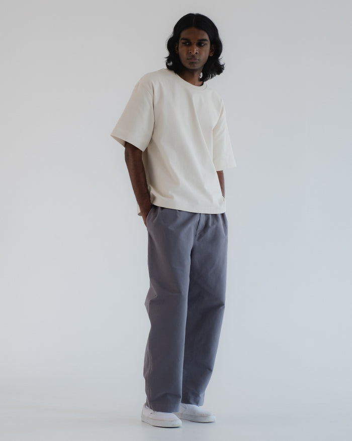 Eat Dust Officer Chino Nebraska Cotton Charcoal