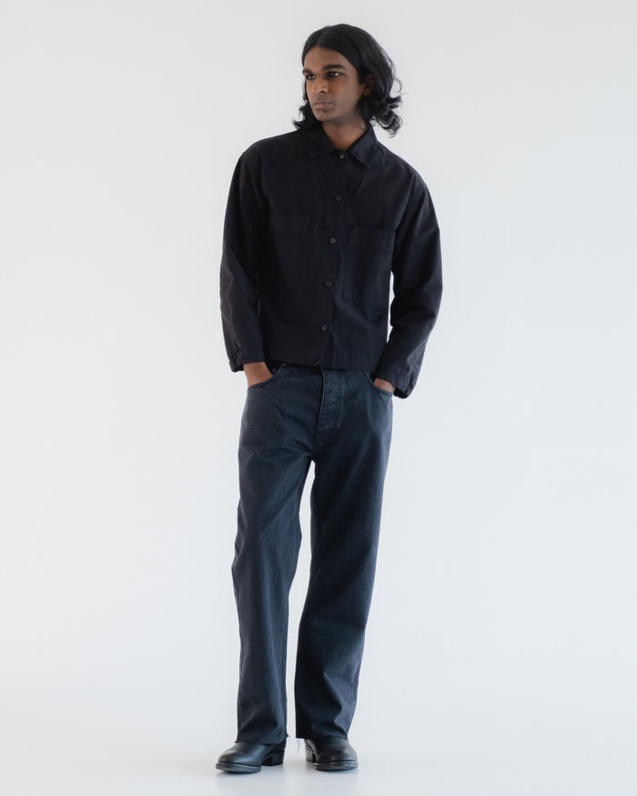 Eat Dust Picasso Shirt Cotton Linen Black