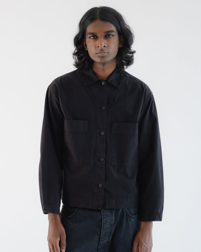 Eat Dust Picasso Shirt Cotton Linen Black
