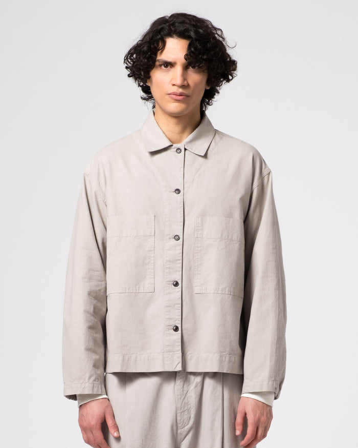 Eat Dust Picasso Shirt Cotton Linen Oyster