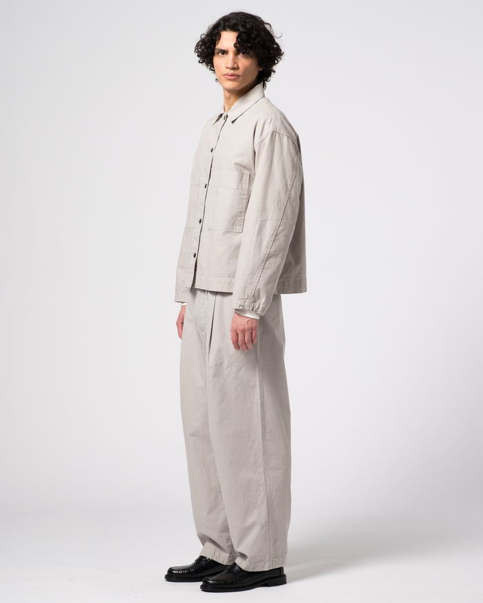 Eat Dust Picasso Shirt Cotton Linen Oyster