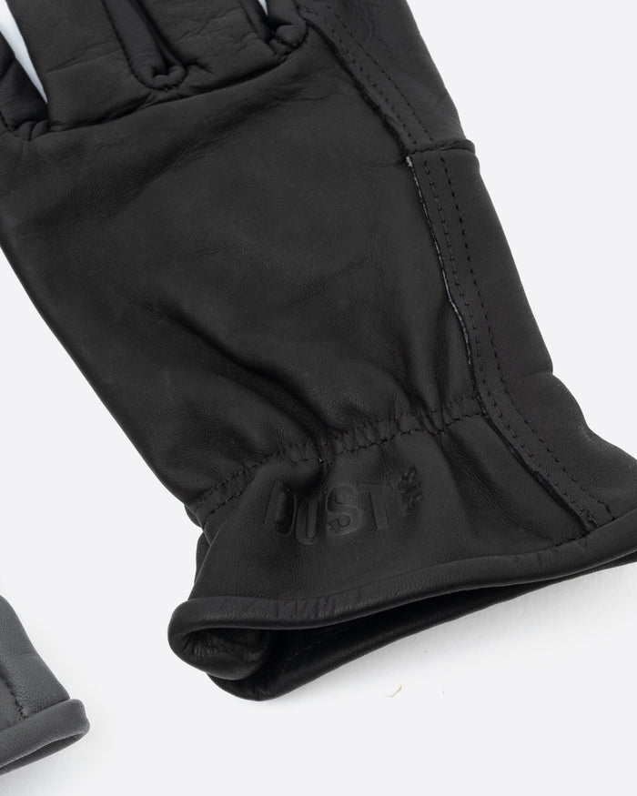 Eat Dust Power Gloves Leather Black