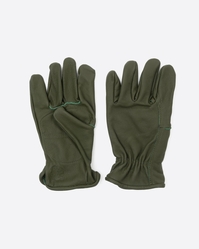 Eat Dust Power Gloves Leather Green
