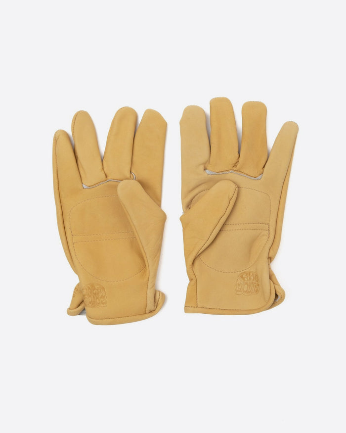 Eat Dust Power Gloves Leather Natural