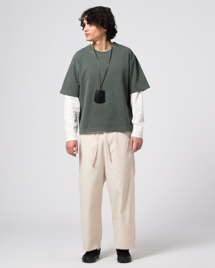 Eat Dust Power T Twill Jersey Forest Green