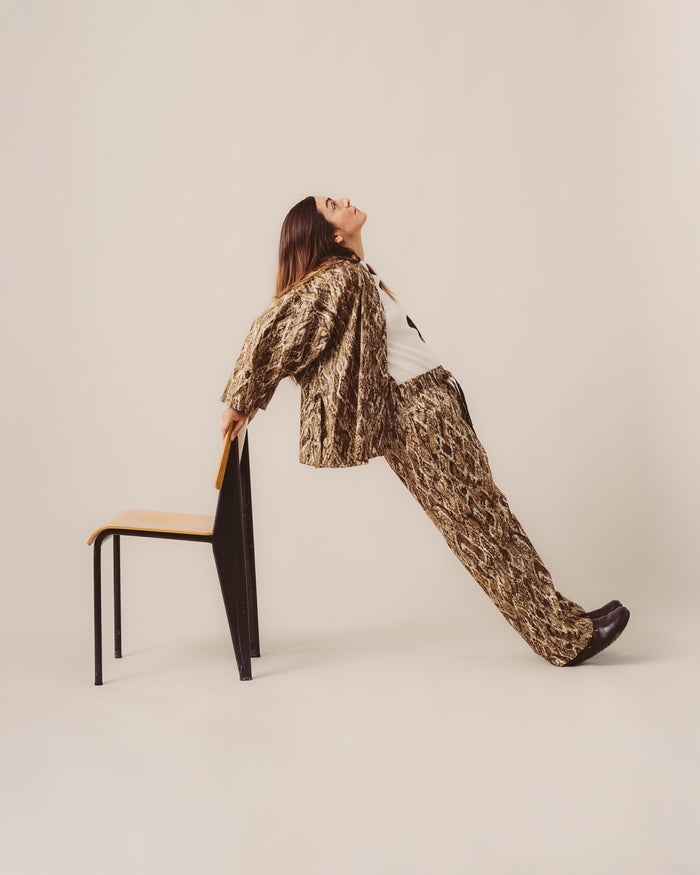 Eat Dust Pyjama Cobra Cotton Khaki