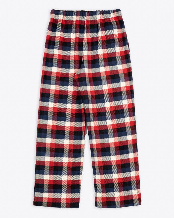 Eat Dust Pyjama Lumber Check White/Red/Blue