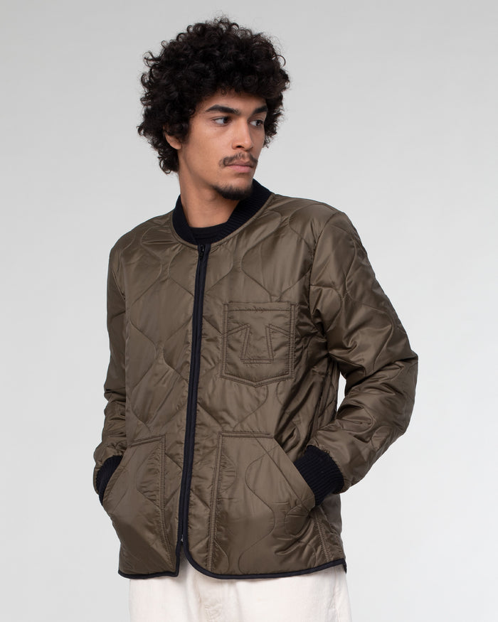 Eat Dust QN Type 2 Frostbite Quilted Nylon Khaki