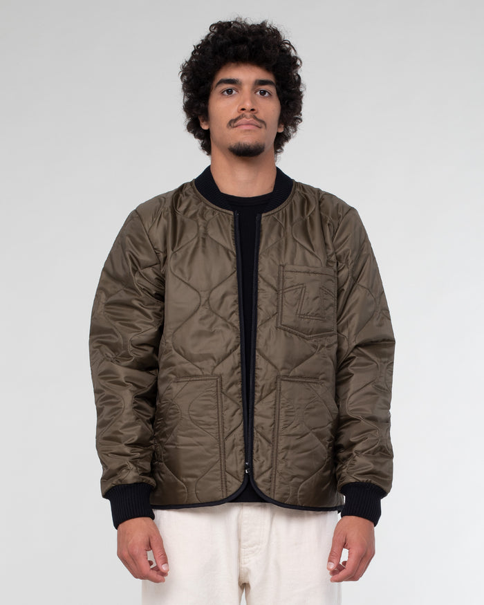 eat dust QN Type 2 Frostbite Quilted Nylon Khaki
