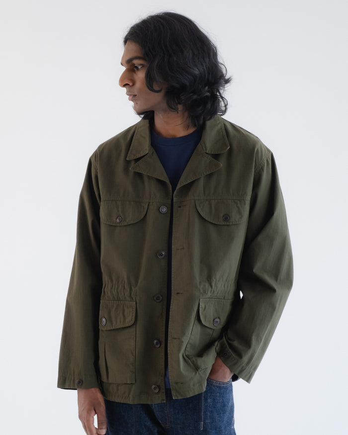 eat dust Savana Jacket Micro Ripstop Dark Olive