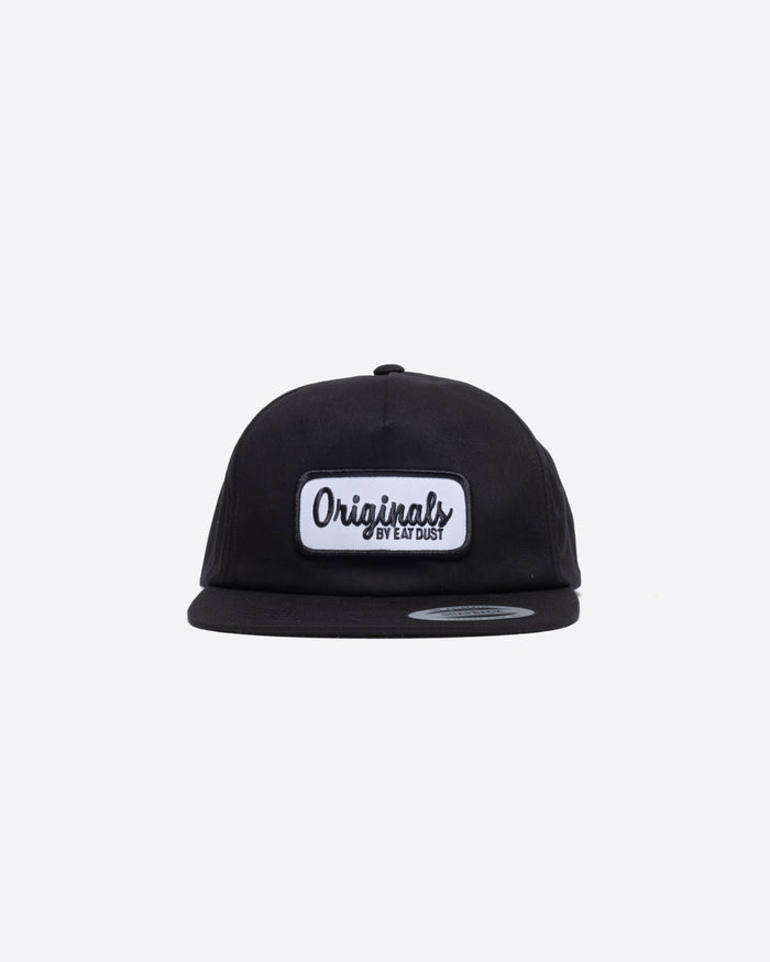 Eat Dust Snapback ORIGINALS By Eat Dust Black
