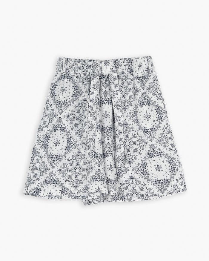 Eat Dust Summer Pyjama Bandana Seersucker White