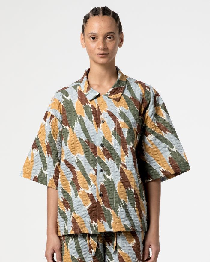 Eat Dust Summer Pyjama Brush Print Multicolor