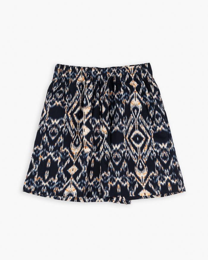 Eat Dust Summer Pyjama Ikat Cotton Indigo