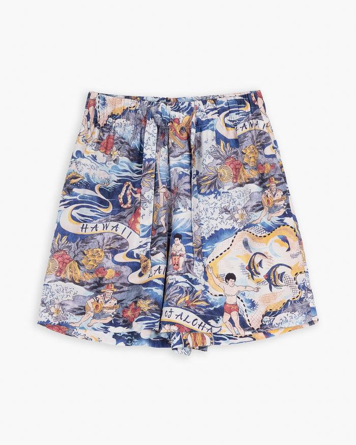 Eat Dust Summer Pyjama Mahala Rayon Multicolor