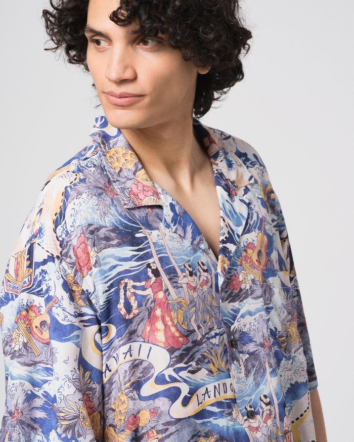 Eat Dust Summer Pyjama Mahala Rayon Multicolor