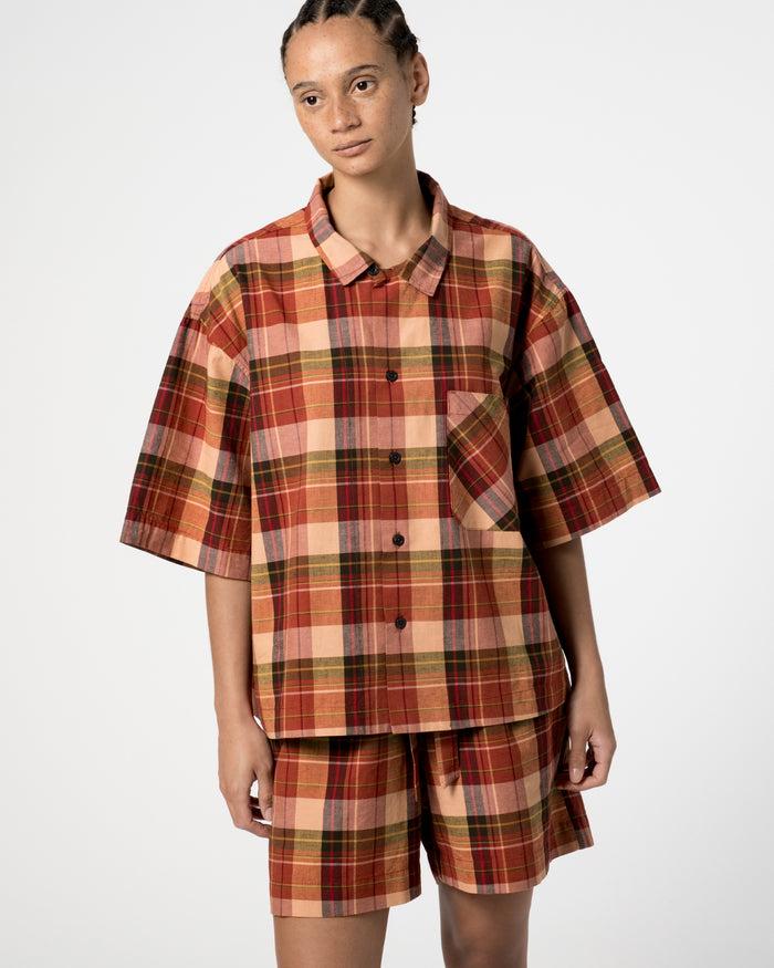 Eat Dust Summer Pyjama Voodoo Check Sienna