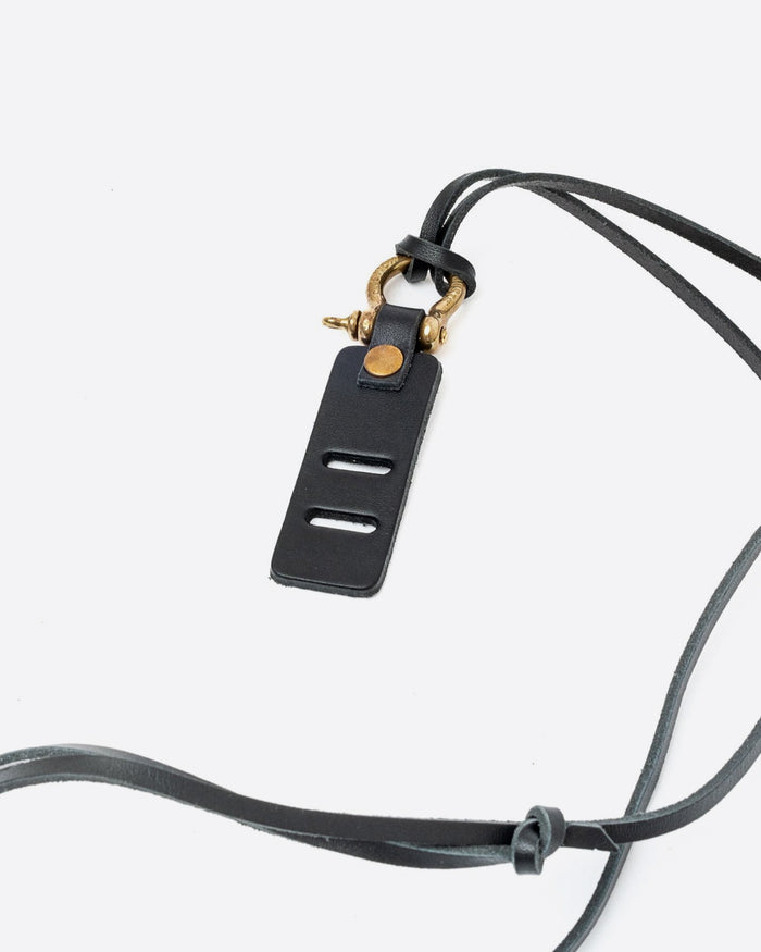 Eat Dust Sunglass Strap Leather Black