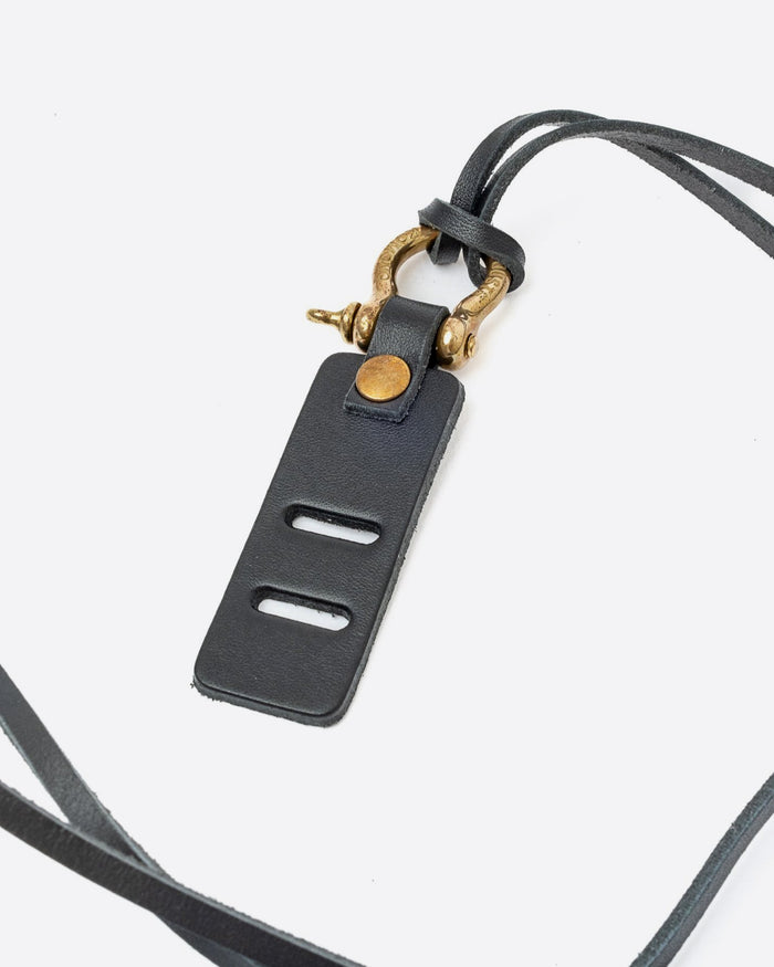 Eat Dust Sunglass Strap Leather Black