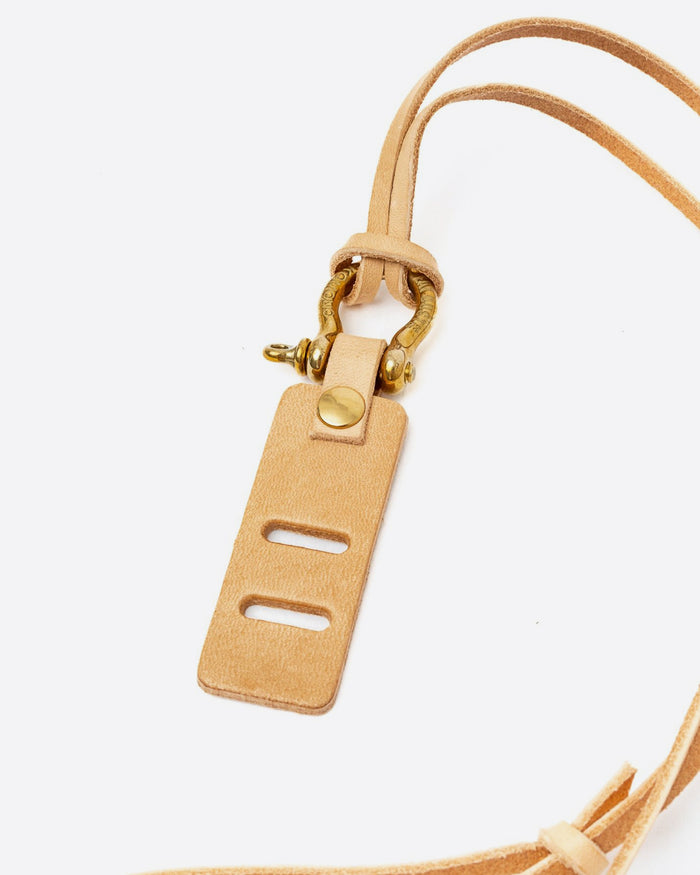 Eat Dust Sunglass Strap Leather Natural