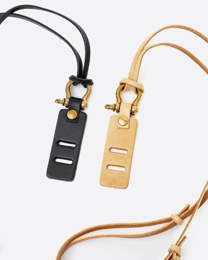 Eat Dust Sunglass Strap Leather Natural