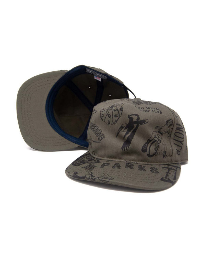 Eat Dust T.A.C Day Dream Doodle Olive